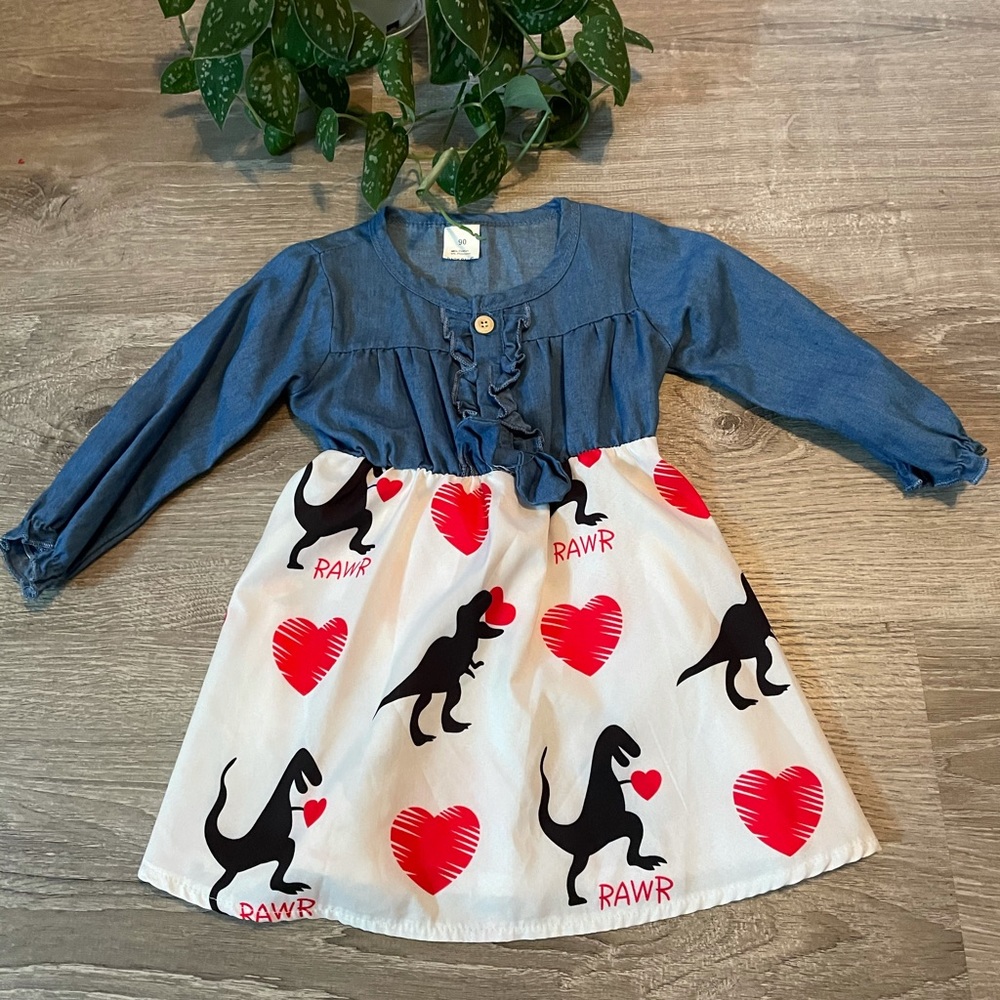 Dino Heart Dress